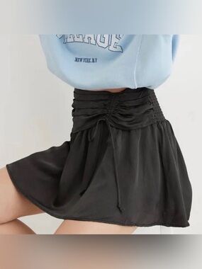 Aerie Ruched Uptown Mini Skirt